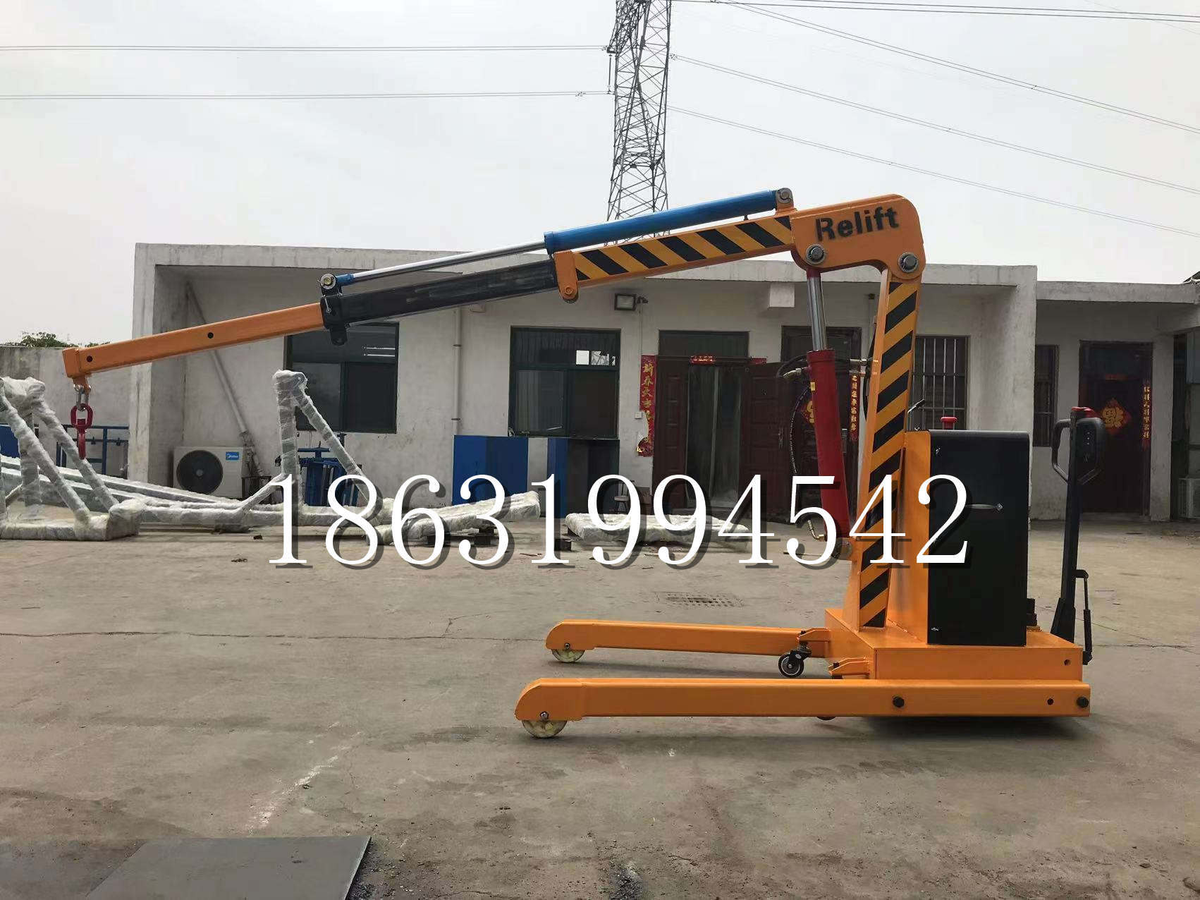 盐埔乡久征定做3吨三轮随车吊 农用园林绿化移树吊 平板工程用小吊机